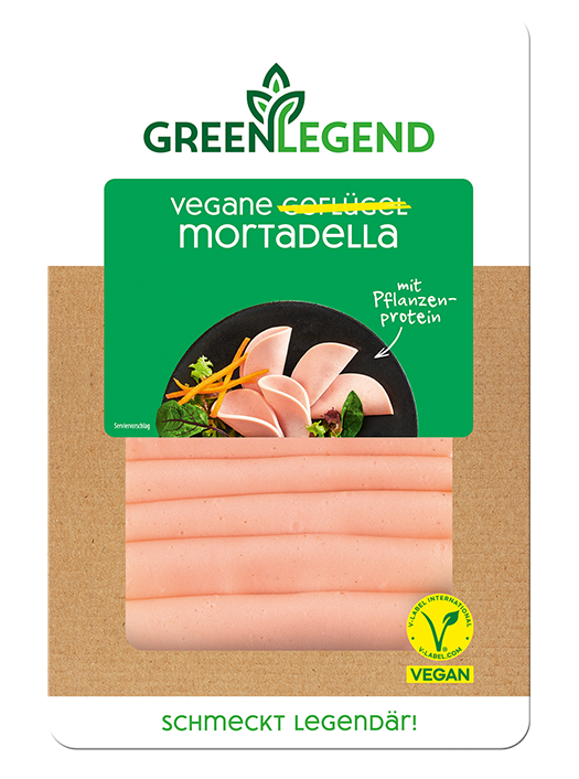 Green Legend Vegane Geflügel Mortadella